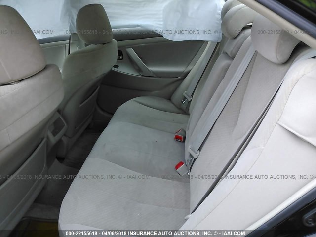 4T1BE46K47U143381 - 2007 TOYOTA CAMRY NEW GENERAT CE/LE/XLE/SE BLACK photo 8