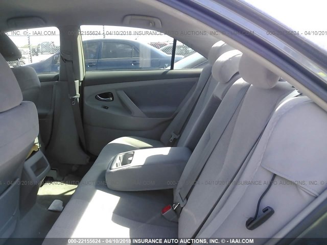 4T4BF3EK8AR025422 - 2010 TOYOTA CAMRY SE/LE/XLE GRAY photo 8