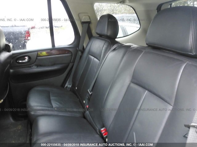 1GKDT13S552224120 - 2005 GMC ENVOY GRAY photo 8