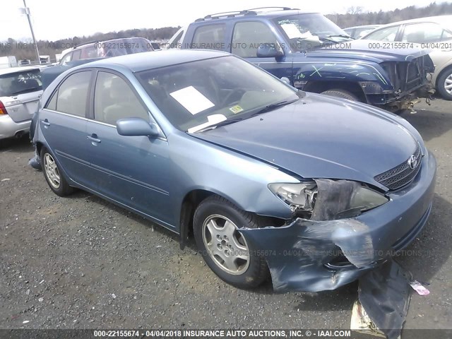 4T1BF32K13U546208 - 2003 TOYOTA CAMRY LE/XLE/SE 浅蓝色 照片 1