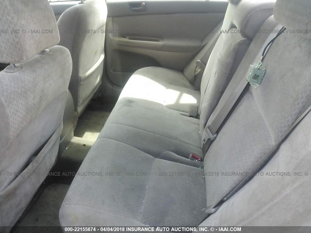 4T1BF32K13U546208 - 2003 TOYOTA CAMRY LE/XLE/SE 浅蓝色 照片 8