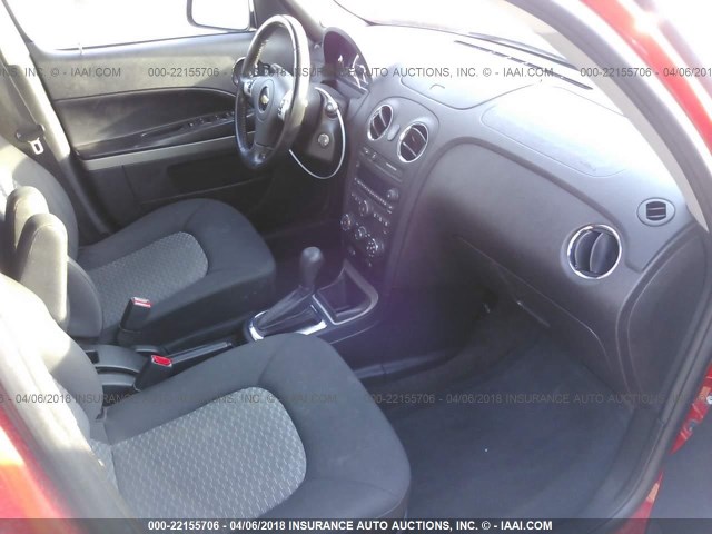 3GNBAAFW5BS551650 - 2011 CHEVROLET HHR LS RED photo 5