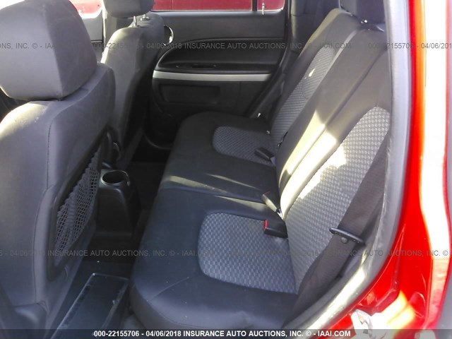 3GNBAAFW5BS551650 - 2011 CHEVROLET HHR LS RED photo 8