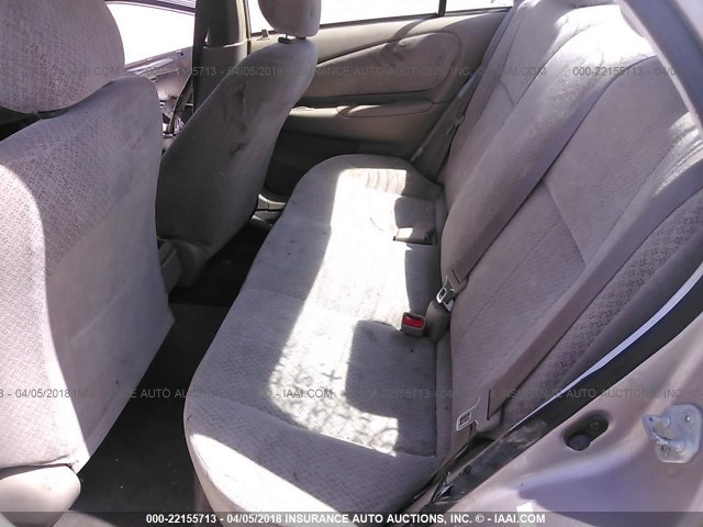1NXBR12E4YZ347005 - 2000 TOYOTA COROLLA VE/CE/LE SILVER photo 8