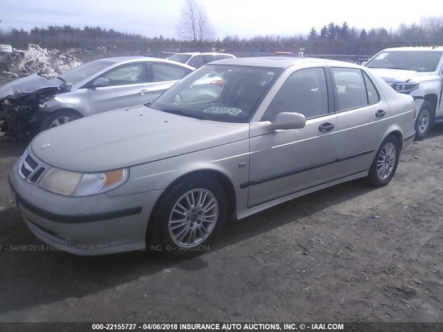 YS3ED49AX53512246 - 2005 SAAB 9-5 ARC GREEN photo 2