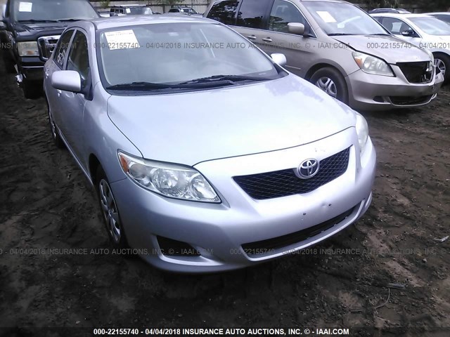 JTDBL40E399060916 - 2009 TOYOTA COROLLA LE/XLE SILVER photo 1