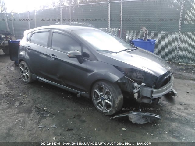 3FADP4GX9GM206535 - 2016 FORD FIESTA ST GRAY photo 1