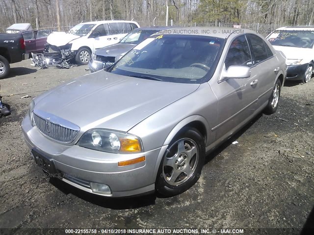 1LNHM86S41Y615244 - 2001 LINCOLN LS Bej foto 2