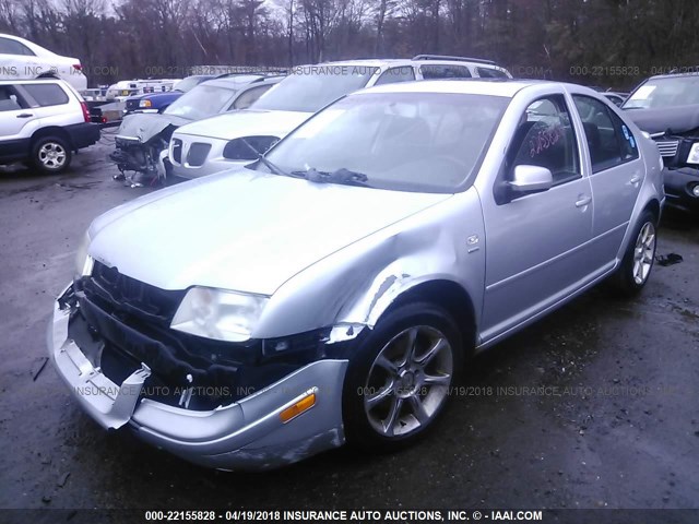 3VWPE69M33M179996 - 2003 VOLKSWAGEN JETTA WOLFSBURG 银色 照片 2