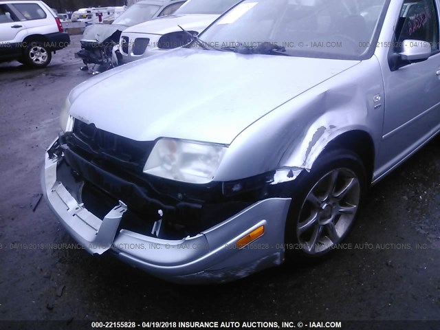 3VWPE69M33M179996 - 2003 VOLKSWAGEN JETTA WOLFSBURG 银色 照片 6