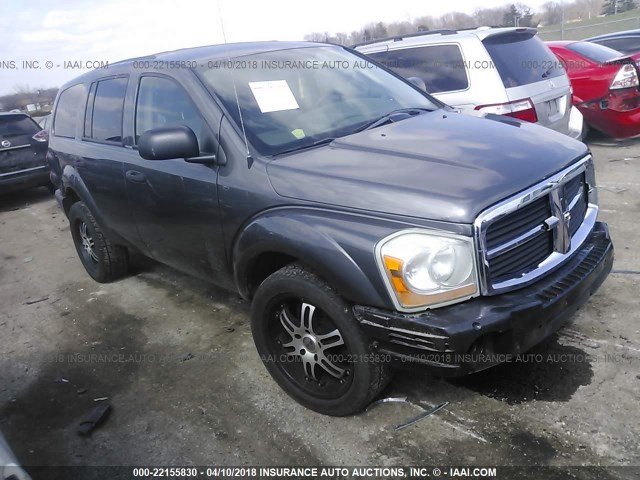 1D4HB38N04F161551 - 2004 DODGE DURANGO ST GRAY photo 1