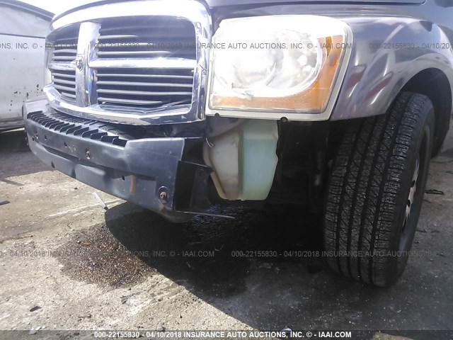 1D4HB38N04F161551 - 2004 DODGE DURANGO ST GRAY photo 6