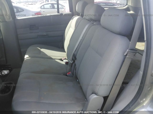 1D4HB38N04F161551 - 2004 DODGE DURANGO ST GRAY photo 8