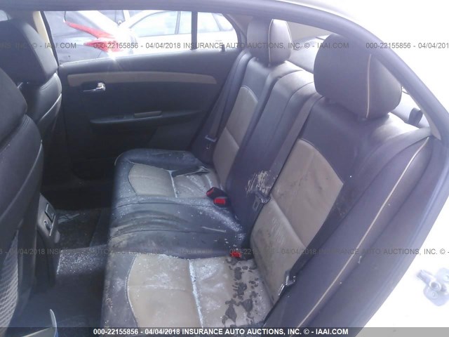 1G1ZE5E73BF395201 - 2011 CHEVROLET MALIBU LTZ 白色 照片 8