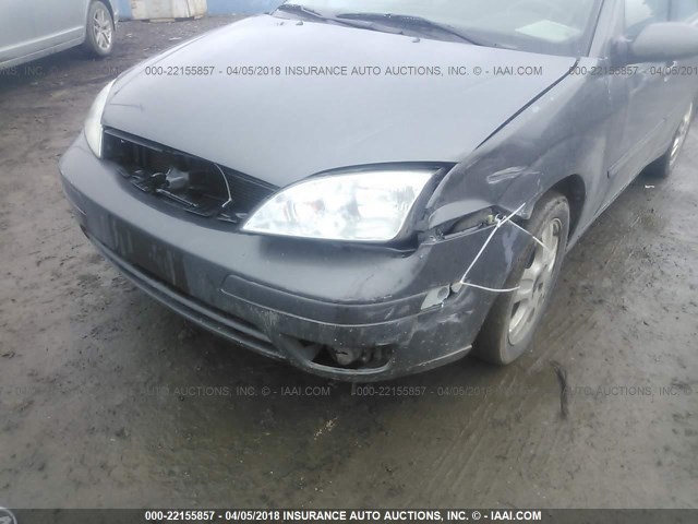 1FAFP38Z17W356058 - 2007 FORD FOCUS ST GRAY photo 6