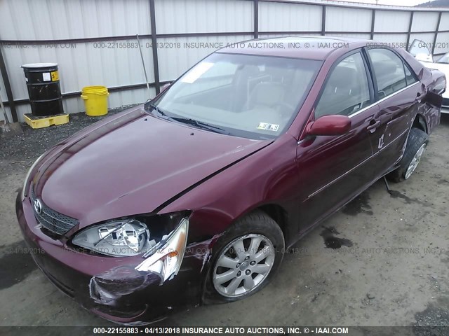 4T1BF30K32U029977 - 2002 TOYOTA CAMRY LE/XLE/SE 红色 照片 2