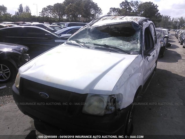 1FMZU67EX3UC30234 - 2003 FORD EXPLORER SPORT TR  WHITE photo 6