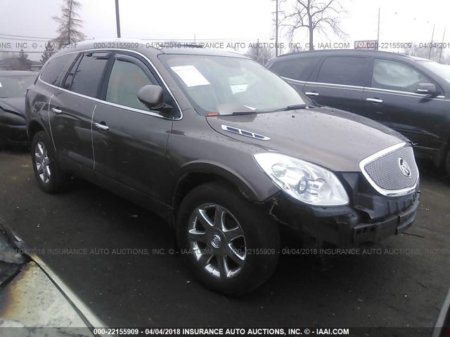 5GALRBED7AJ127772 - 2010 BUICK ENCLAVE CXL 棕色 照片 1
