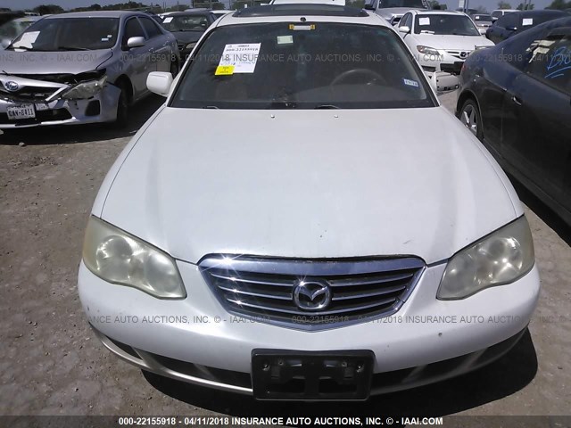 JM1TA222621720128 - 2002 MAZDA MILLENIA S WHITE photo 6