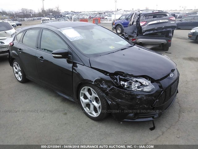 1FADP3L96EL298462 - 2014 FORD FOCUS ST BLACK photo 1