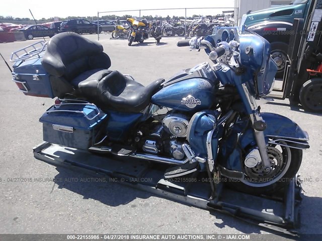 1HD1FCW145Y639431 - 2005 HARLEY-DAVIDSON FLHTCUI BLUE photo 1