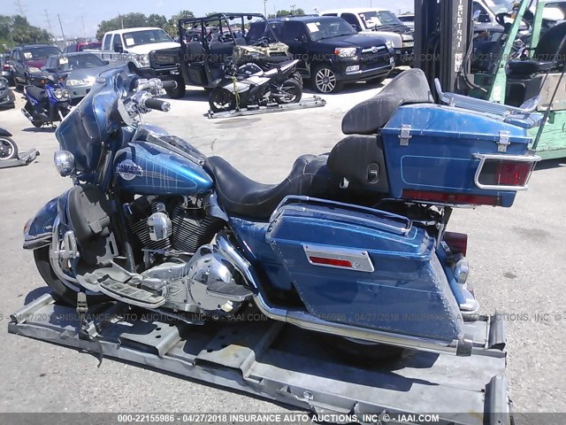 1HD1FCW145Y639431 - 2005 HARLEY-DAVIDSON FLHTCUI Көк фото 3