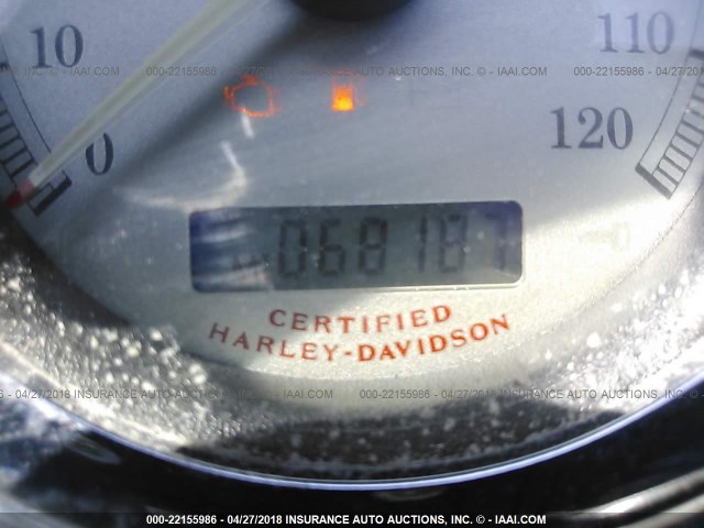 1HD1FCW145Y639431 - 2005 HARLEY-DAVIDSON FLHTCUI Көк фото 7