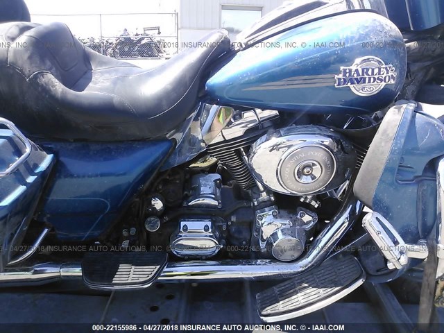 1HD1FCW145Y639431 - 2005 HARLEY-DAVIDSON FLHTCUI Көк фото 8
