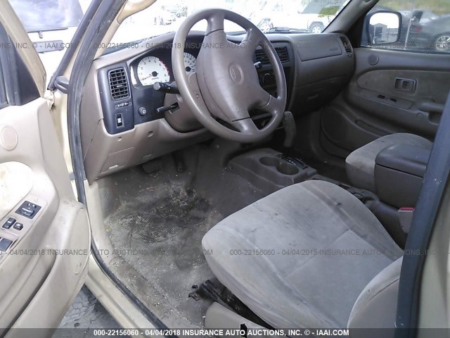 5TEGM92N72Z030521 - 2002 TOYOTA TACOMA DOUBLE CAB PRERUNNER GOLD photo 5