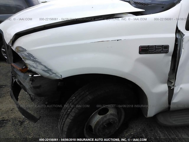 1FTWW33F0YED23344 - 2000 FORD F350 SUPER DUTY WHITE photo 7