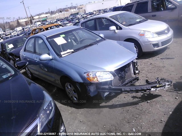 KNAFE121375476535 - 2007 KIA SPECTRA EX/LX BLUE photo 1