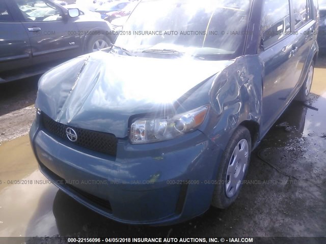 JTLZE4FE7A1102589 - 2010 TOYOTA SCION XB ტალღისფერი ფოტო 6