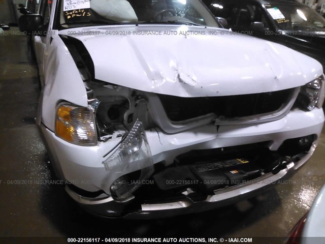 1FMZU74K22ZC66677 - 2002 FORD EXPLORER EDDIE BAUER WHITE photo 6