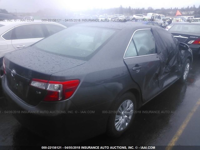 4T4BF1FK1ER394809 - 2014 TOYOTA CAMRY L/SE/LE/XLE 黑色 照片 4