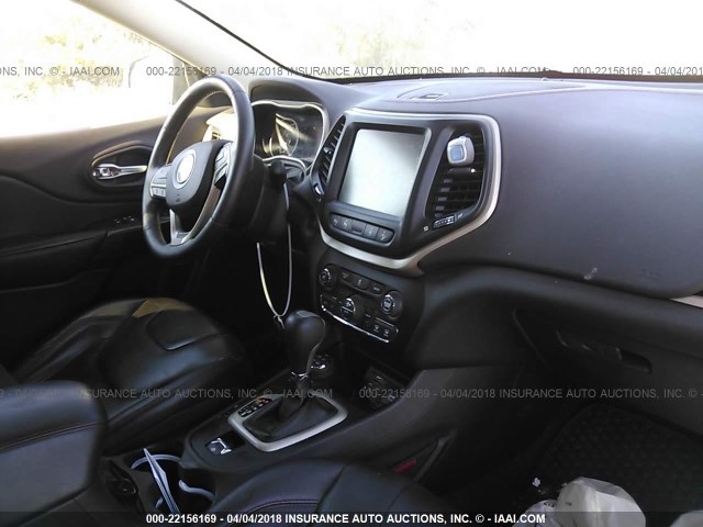 1C4PJMBS9EW211557 - 2014 JEEP CHEROKEE TRAILHAWK 红色 照片 5