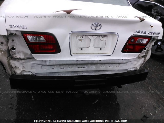 4T1BF18B4XU325901 - 1999 TOYOTA AVALON XL/XLS WHITE photo 6