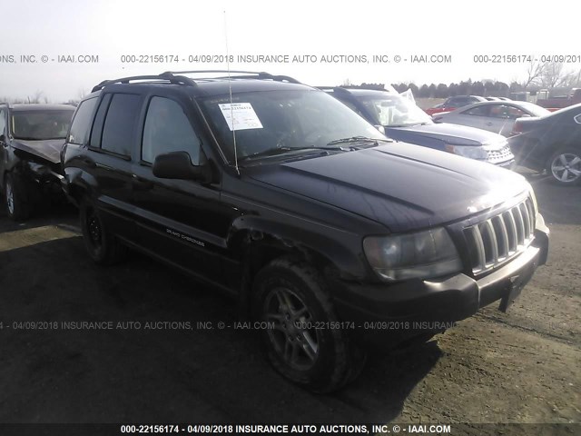 1J4GW48S14C315558 - 2004 JEEP GRAND CHEROKEE LAREDO/COLUMBIA/FREEDOM 黑色 照片 1