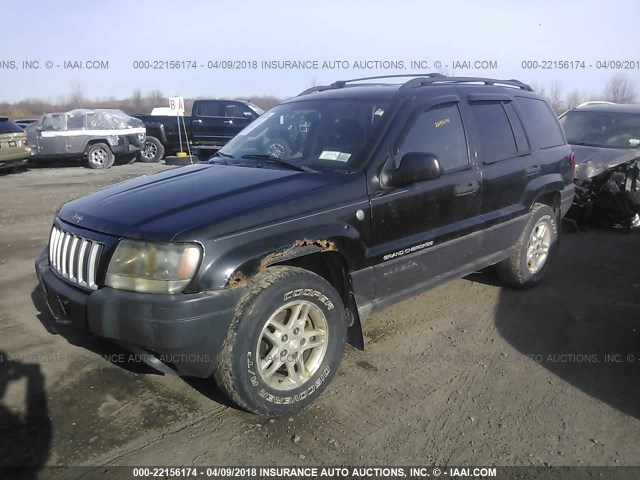1J4GW48S14C315558 - 2004 JEEP GRAND CHEROKEE LAREDO/COLUMBIA/FREEDOM 黑色 照片 2