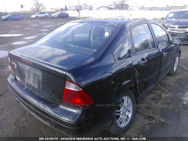 1FAFP34N57W329738 - 2007 FORD FOCUS ZX4/S/SE/SES 黑色 照片 4