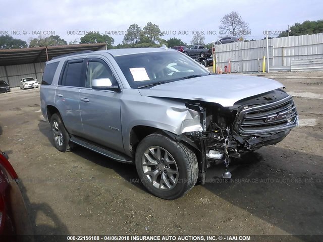 1GKS1BKC5GR132576 - 2016 GMC YUKON SLT SILVER photo 1