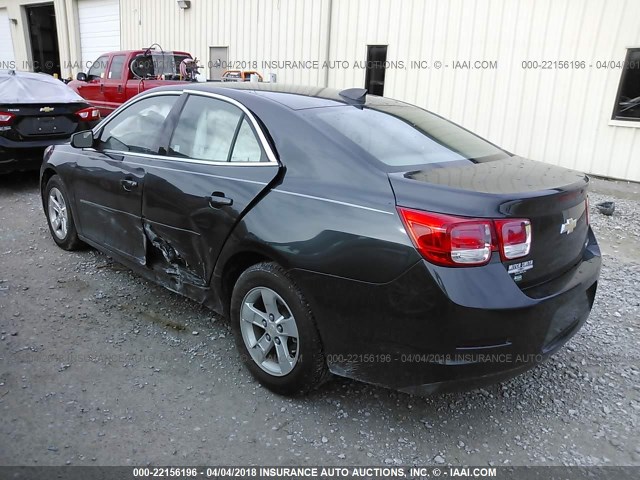 1G11B5SL9FF186879 - 2015 CHEVROLET MALIBU LS GRAY photo 3