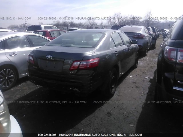 4T4BE46K98R036852 - 2008 TOYOTA CAMRY CE/LE/XLE/SE GRAY photo 4