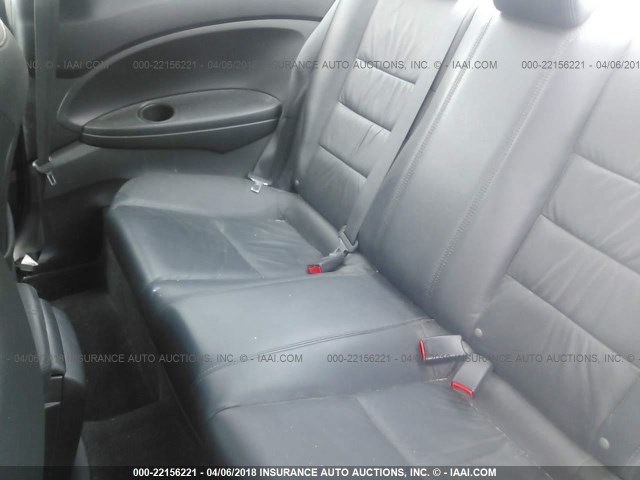 1HGCS22859A009081 - 2009 HONDA ACCORD EXL BLUE photo 8