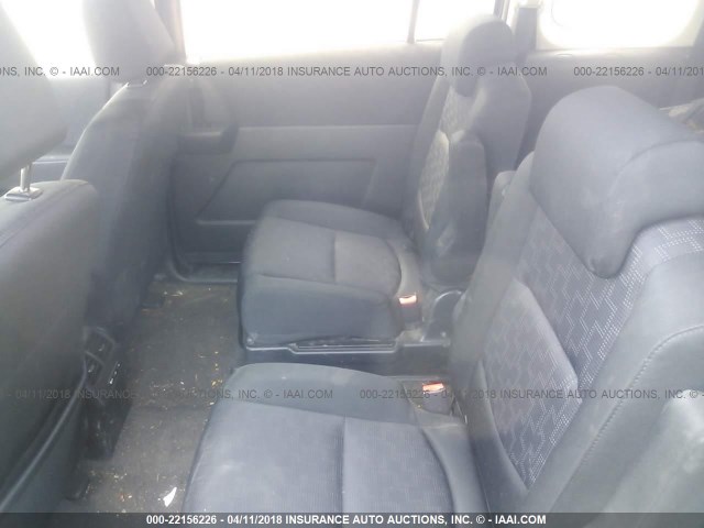 JM1CR2W33A0375382 - 2010 MAZDA 5 GRAY photo 8