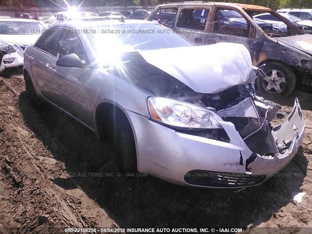 1G2ZG57BX84262396 - 2008 PONTIAC G6 SE GRAY photo 1