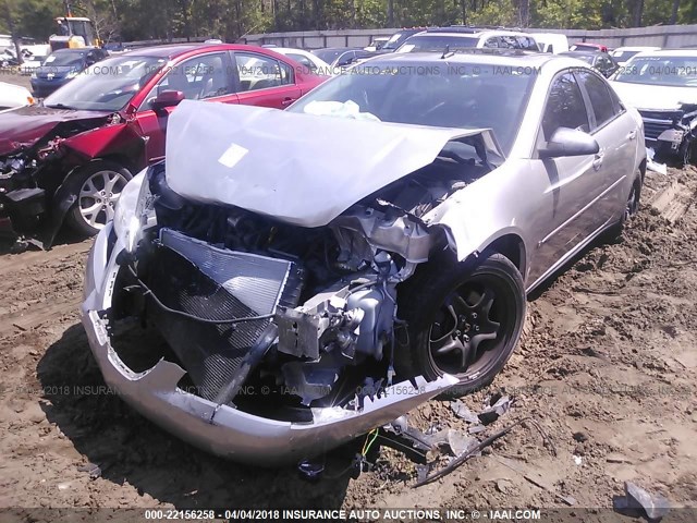 1G2ZG57BX84262396 - 2008 PONTIAC G6 SE GRAY photo 2