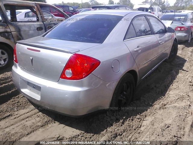 1G2ZG57BX84262396 - 2008 PONTIAC G6 SE GRAY photo 4