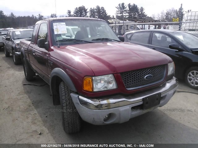 1FTZR15E63TA12812 - 2003 FORD RANGER SUPER CAB RED photo 1