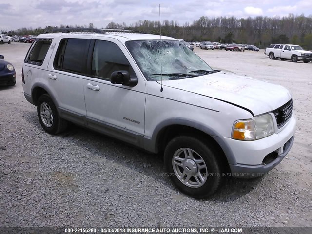 1FMZU63E52ZA98362 - 2002 FORD EXPLORER XLT WHITE photo 1