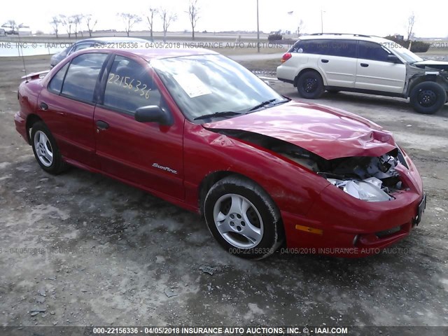 3G2JB52F43S165757 - 2003 PONTIAC SUNFIRE SL/SLX RED photo 1